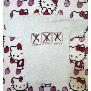 2000s grunge skater gymnastics tee‎